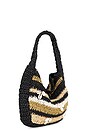 view 3 of 4 BOLSO CON ASA SUPERIOR BELIZE SHELL in Tan & Black