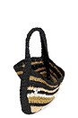 view 4 of 4 BOLSO CON ASA SUPERIOR BELIZE SHELL in Tan & Black