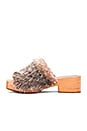 view 5 of 5 Faux Fur Sonnet Clog in Grey Combo