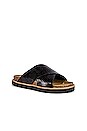 view 2 of 5 Sidelines Footbed Sandals in Black
