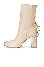 view 5 of 5 Wild Rose Slouch Boot in Bone