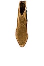 view 4 of 5 New Frontier Western Boot in Camel Suede