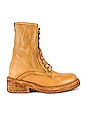 view 1 of 5 Santa Fe Lace Up Boot in Light Honey