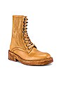 view 2 of 5 Santa Fe Lace Up Boot in Light Honey
