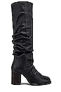 view 1 of 5 Ellee Tall Slouch Boot in Black