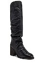 view 2 of 5 Ellee Tall Slouch Boot in Black