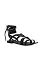 view 2 of 5 Oliviera Wrap Sandal in Black