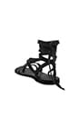 view 3 of 5 Oliviera Wrap Sandal in Black