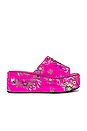 view 1 of 5 Harbor Brocade Platform in Fuchsia Fizz