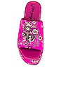 view 4 of 5 Harbor Brocade Platform in Fuchsia Fizz