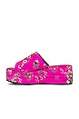 view 5 of 5 Harbor Brocade Platform in Fuchsia Fizz