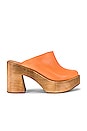 view 1 of 5 Suki Platform Clog in Peachy Tan