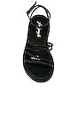 view 4 of 5 FREE PEOPLE VIVIENNE ストラップサンダル in Black