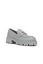 view 2 of 5 Lyra Lug Sole Loafer in Dusty Blue