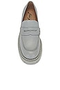 view 4 of 5 Lyra Lug Sole Loafer in Dusty Blue