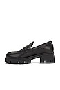 view 5 of 5 Lyra Lug Sole Loafer in Black