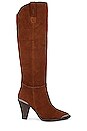 view 1 of 5 Stevie Boot in Cognac Suede