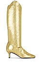 view 1 of 5 Sloane Slouch Boot in Gold