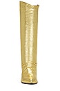 view 4 of 5 Sloane Slouch Boot in Gold