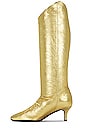 view 5 of 5 Sloane Slouch Boot in Gold