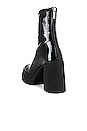 view 3 of 5 Double Stack Platform Boot in Black Patent