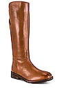view 2 of 5 Everly Equestrian Boot in Saddle Tan