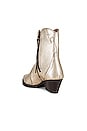 view 3 of 5 New Frontier Western Boot in Gold