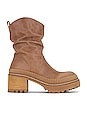 view 1 of 5 Mel Slouch Boot in Hazelnut Leather