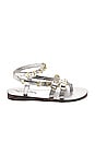 view 1 of 3 Midas Touch Sandal in Silver