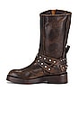 view 5 of 5 x We The Free Janey Engineer Boot In Chocolate in Chocolate