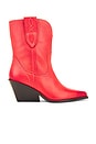 view 1 of 5 Pitchfork Point Western Boot In Red in Red