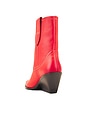 view 3 of 5 Pitchfork Point Western Boot In Red in Red