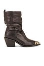 view 1 of 5 Faster Horses Filigree Boot in Black Leather