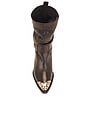 view 4 of 5 Faster Horses Filigree Boot in Black Leather