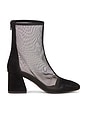 view 1 of 5 Wisteria Mesh Boot in Black