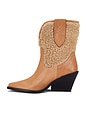 view 5 of 5 Pitchfork Point Faux Fur Boot In Almond Butter in Almond Butter
