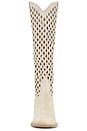 view 4 of 5 Diamonds Are Forever Cowboy Boot in Sand Suede