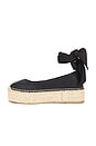 view 5 of 5 Starboard Wrap Espadrille in Black