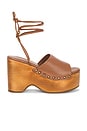 view 1 of 5 Front Row Wrap Clog in Luggage