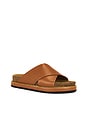 view 2 of 5 Sidelines Footbed Sandal in Cognac