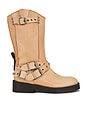 view 1 of 5 Wtf Janey Engineer Boot in Marzipan