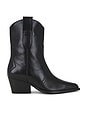 view 1 of 5 Cat Nap Cowboy Boot in Black Leather