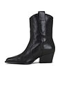 view 5 of 5 Cat Nap Cowboy Boot in Black Leather