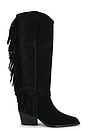 view 1 of 5 Faith Fringe Western Boot in Faded Black