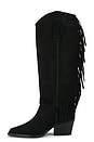 view 5 of 5 Faith Fringe Western Boot in Faded Black