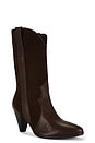 view 2 of 5 Feather Heel Boot in Chocolate
