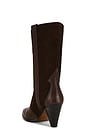 view 3 of 5 Feather Heel Boot in Chocolate