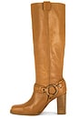 view 5 of 5 Heidi Tall Harness Boot in Toffee