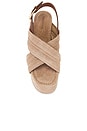 view 4 of 5 Beach Party Platform Sandal in Brown