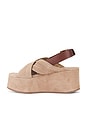 view 5 of 5 Beach Party Platform Sandal in Brown